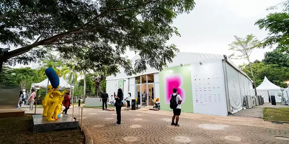 Suasana Jakarta Art Garden 2023